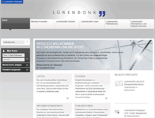 Tablet Screenshot of luenendonk-shop.de